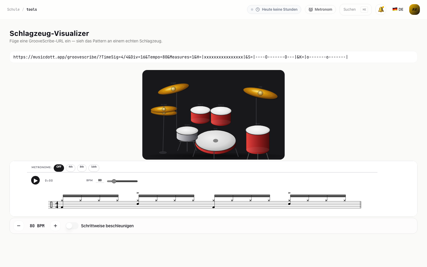 Drum Visualizer